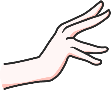 Left hand spread